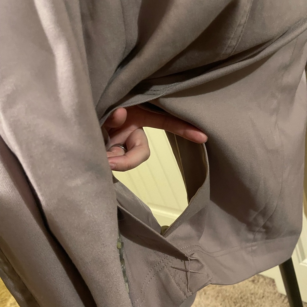 Free People Mauve Trench Coat - Picture 12 of 16